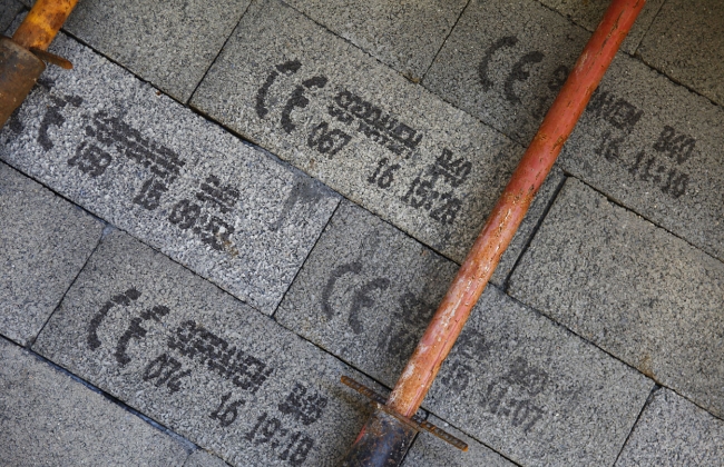 Masonry works: excavation, block walls and access staircase
