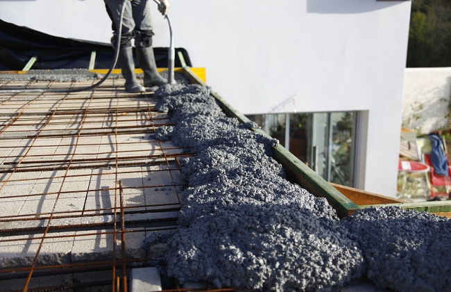 Masonry works: excavation, block walls and access staircase