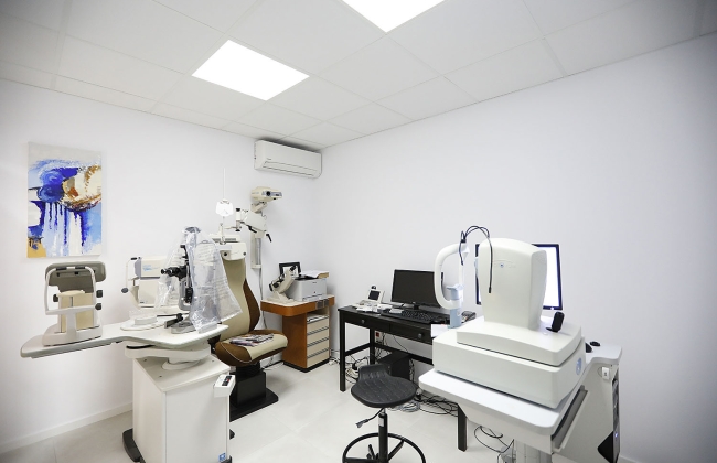 Complete renovation of ophthalmology practice in Capbreton