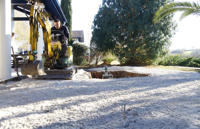 Extension et rénovation d’une terrasse extérieure à Ahetze