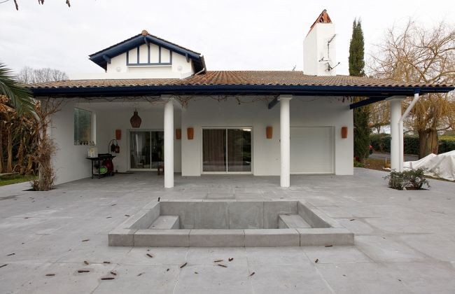 Extension et rénovation d’une terrasse extérieure à Ahetze