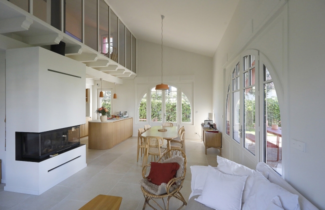 Construction of a typical Basque house in Hendaye with RT-2020 standards
