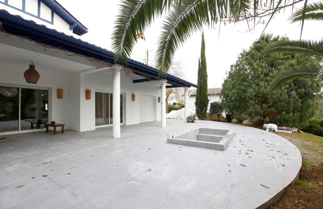 Extension et rénovation d’une terrasse extérieure à Ahetze