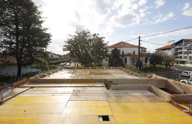 Construction of a typical Basque house in Hendaye with RT-2020 standards