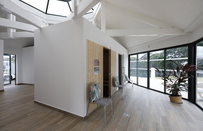 Swimming pool and pool house renovation in Biarritz (VTF)