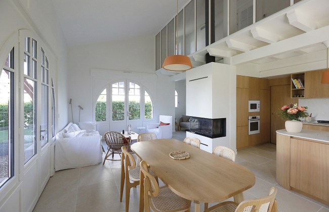 Construction of a typical Basque house in Hendaye with RT-2020 standards