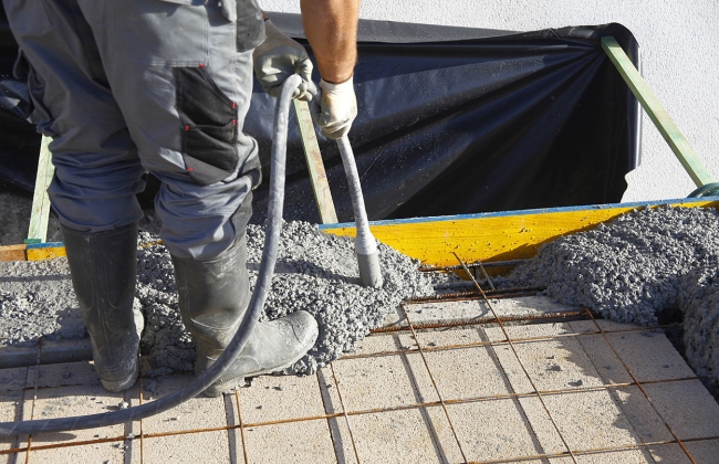 Masonry works: excavation, block walls and access staircase