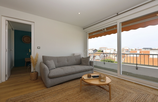 Rénovation complète d’un appartement au centre de Biarritz