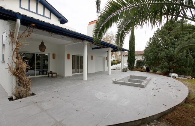 Extension et rénovation d’une terrasse extérieure à Ahetze