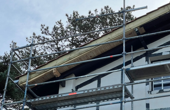 Rénovation complète d’une maison basque, extension et réfection intégrale de la toiture