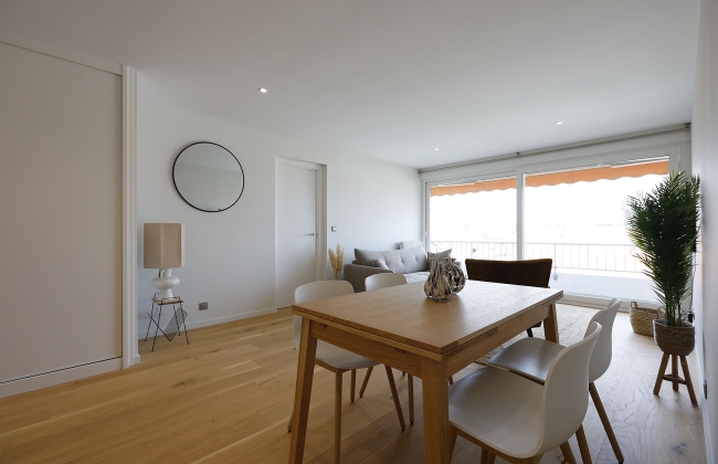 Rénovation complète d’un appartement au centre de Biarritz